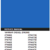 Yanmar 2TN 3TN 4TN Engine Workshop Service Manual