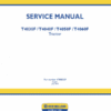 New Holland T4030F, T4040F, T4050F, T4060F Tractor Service Manual