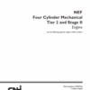 NEF Four Cylinder Mechanical Tier 2 and Stage II Engine Manual