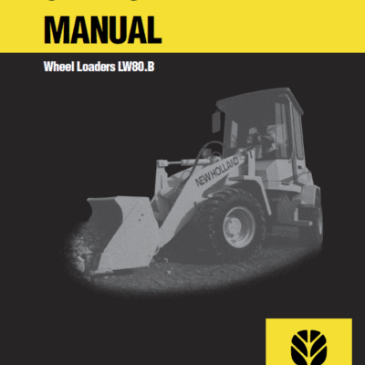 Cart New Holland LW80.B Wheel Loaders Service Manual