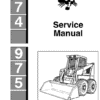 Bobcat 974 and 975 Loader Service Manual
