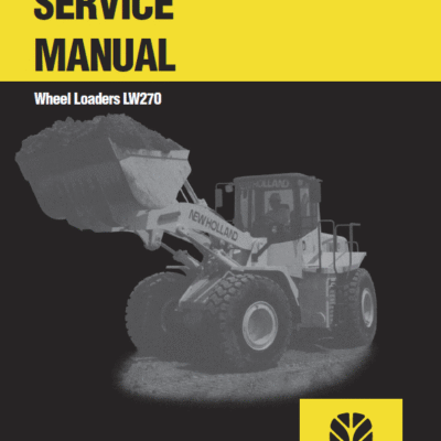 Cart New Holland LW270 Wheel Loaders Service Manual