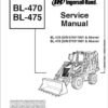 Bobcat BL470, BL475 Loader Service Repair Manual