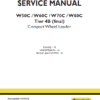 New Holland W50C, W60C, W70C, W80C Tier 4B Wheel Loader Manual