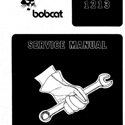 Cart Bobcat 1213 Skid-Steer Loader Service Manual