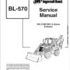 Bobcat BL570 (B-Series) Loader Service Repair Manual