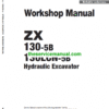 Hitachi ZX130-5B and ZX130LCN-5B Excavator Service Repair Manual