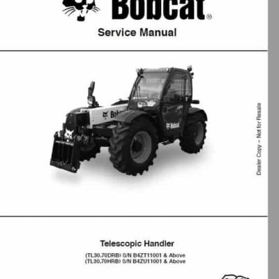 Bobcat TL30.70 versaHANDLER Telecospic Service Repair Manual