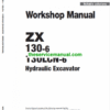 Hitachi ZX130-6 and ZX130LCN-6 Excavator Service Repair Manual