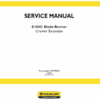 New Holland E160C Crawler Excavator Service Manual