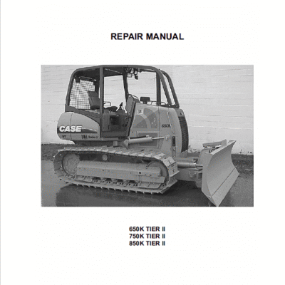 Case 650K 750K 850K Service Manual
