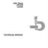 John Deere 544B Loader Repair Technical Manual