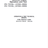 John Deere 315SL Backhoe Repair Service Manual