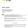 New Holland W70 Wheeled Loader Service Manual