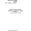 John Deere 325SL Backhoe Loader Repair Services Manual