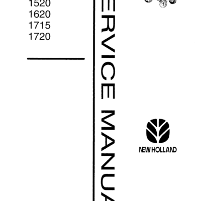 Cart Ford New Holland 1715 3 Cylinder Parts Manual