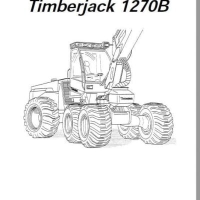 Cart Timberjack 1270B Harvester Service Repair Manual