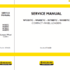 New Holland W50BTC, W60BTC, W70BTC, W80BTC Wheeled Loader Manual