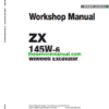 Hitachi ZX145W-6 Excavator Service Repair Manual