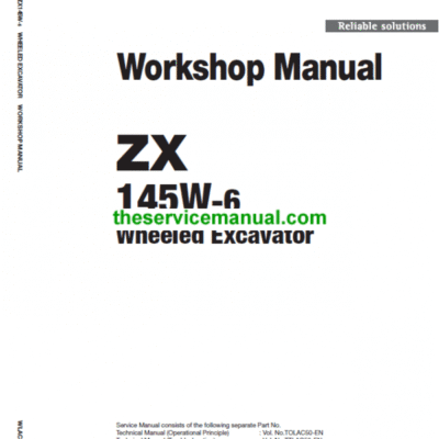 Hitachi ZX145W-6 Excavator Service Repair Manual