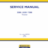 New Holland 5500, 6500, 7500 Tractor Service Manual