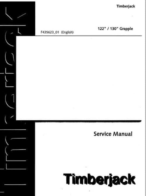 1-40-1.jpg Timberjack 122, 130 Grapple Service Repair Manual
