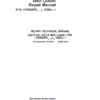 John Deere 624 P-Tier, Gen-A 4WD Loader Repair Technical Manual
