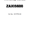 Hitachi ZX600 ZAXIS Excavator Service Repair Service Repair Manual