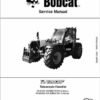 Bobcat TL43.80 TL43.80X2 Telescopic Service Repair Manual