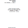 John Deere 644 X-Tier, Gen-A 4WD Loader Repair Technical Manual