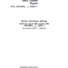 John Deere 724 P-Tier, Gen-A 4WD Loader Repair Service Manual