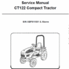 Bobcat CT122 Compact Tractor Service Manual