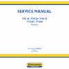 How To Repair New Holland T7510 T7550 Tractor Service Manual