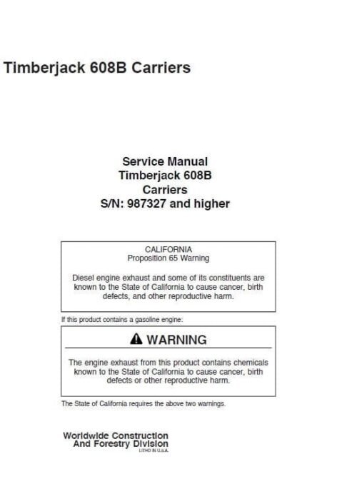 1-45-2.jpg Timberjack 608B Carriers Service Repair Manual