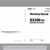 Hitachi ZX20U-5A Excavator Service Repair Manual
