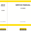New Holland E235BSR Excavator Service Manual