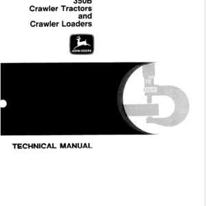 John Deere 350, 350B Tractor Service Manual John Deere 350, 350B Tractor Service Manual - Image 2