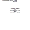 John Deere B30C Articulated Dump Truck Repair Service Manual