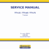 New Holland TT4.55, TT4.65, TT4.75 Tractor Service Manual