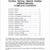 New Holland TN60SA, TN70SA, TN75SA Tractor Service Manual