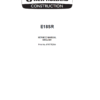New Holland E18SR Mini Excavator Repair Service Manual