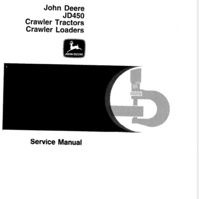 Cart John Deere 450 Crawler Tractor and Loaders Service Manual