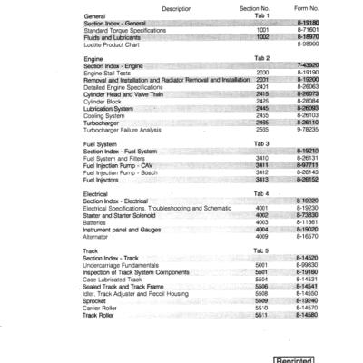 Case 850e 855e Crawler Repair Manual