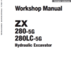 Hitachi ZX280-5G and ZX280LC-5G ZAXIS Excavator Repair Manual