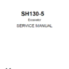 Sumitomo SH130-5 Hydraulic Excavator Repair Service Manual