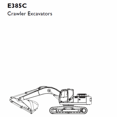 New Holland E385C Crawler Excavator Service Manual