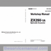 Hitachi ZX26U-5A Excavator Service Repair Manual