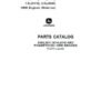 John Deere 3009, 3011, 3012, 3014, 3015, 4019, 4020 Engines Parts Catalog Manual