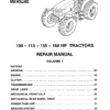 New Holland 100 HP, 115 HP, 135 HP, 160 HP Tractor Service Manual