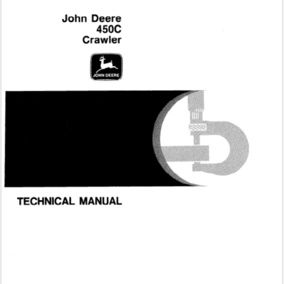 Cart John Deere 450C Crawler Service Manual TM1102